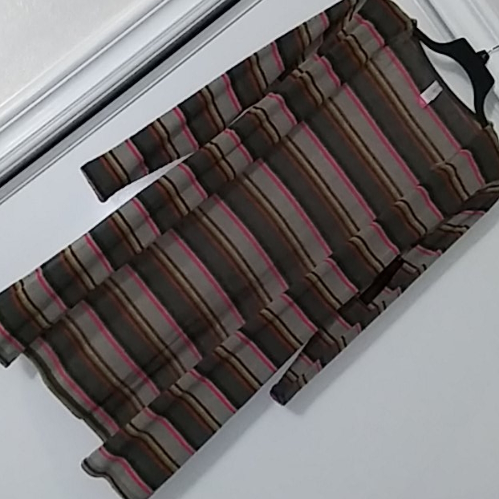 Multi Stripe Duster